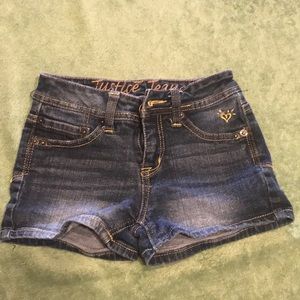 Justice shorts as 10 slim
